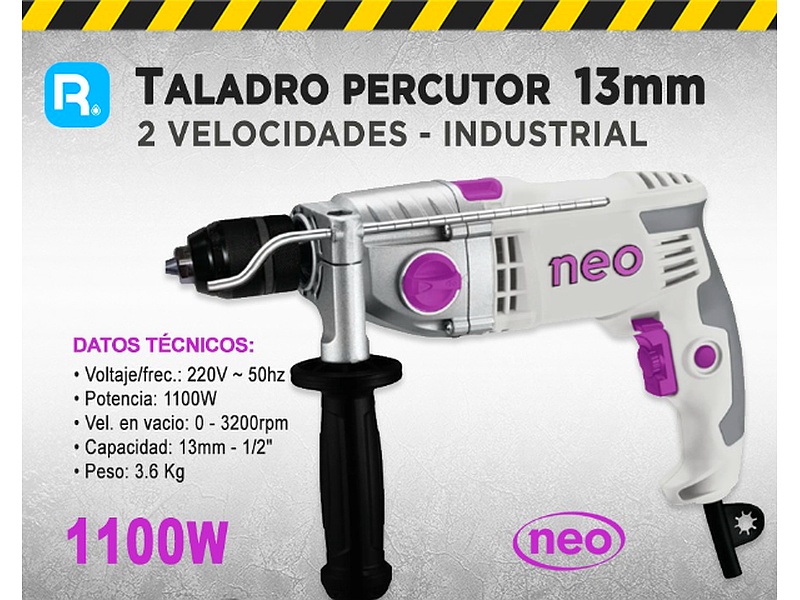 TALADRO PERCUTOR 2 VELOCIDADES COCHABAMBA