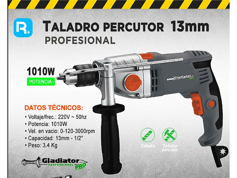 TALADRO PERCUTOR 13 MM PROFESIONAL COCHABAMBA