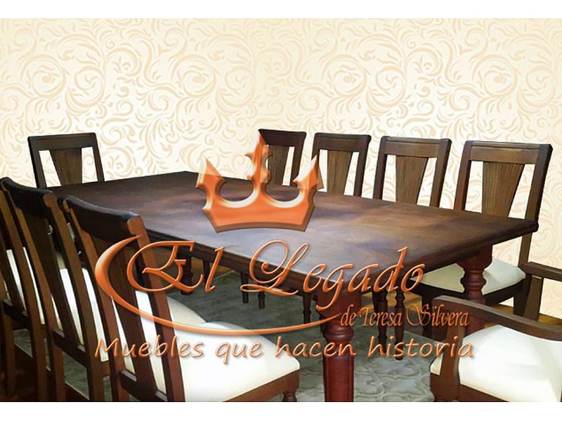 Mesa de Comedor de Madera Bolivia