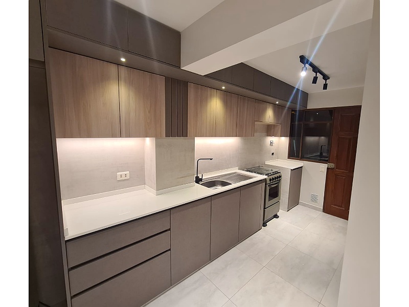 muebles de cocina con luz Cochabamba Muebles Ébano design