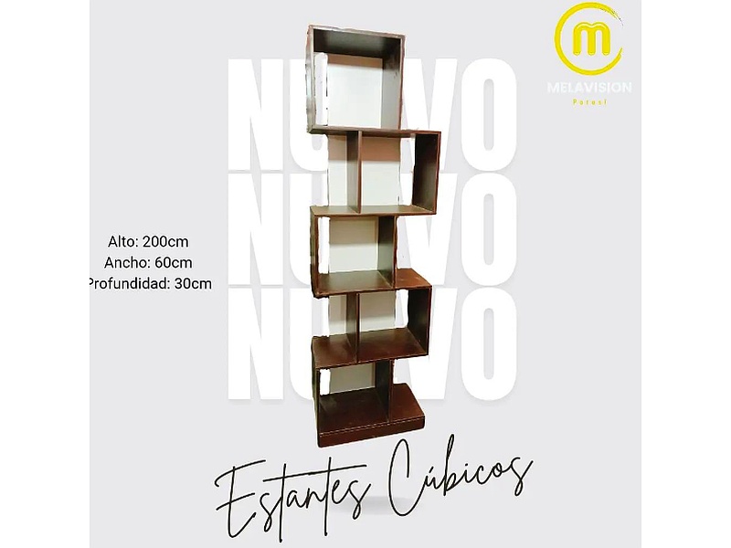 estantería cuadrado Potosí Melavision - Muebles - Melamina