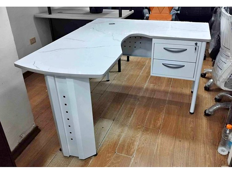 escritorio en L Potosí Melavision - Muebles - Melamina