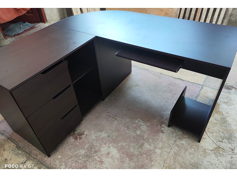 escritorio en L Tarija Muebles de melamina Tarija