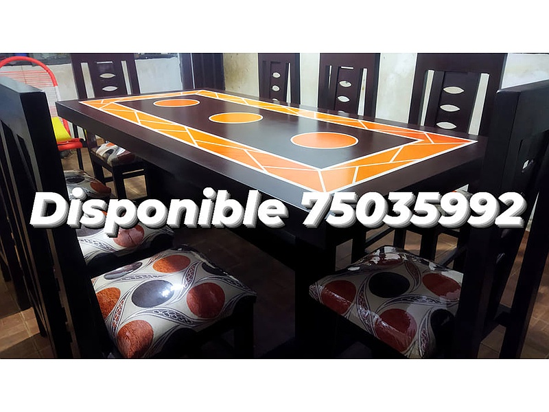 comedor largo Santa Cruz Muebles Cuellar directo de fábrica