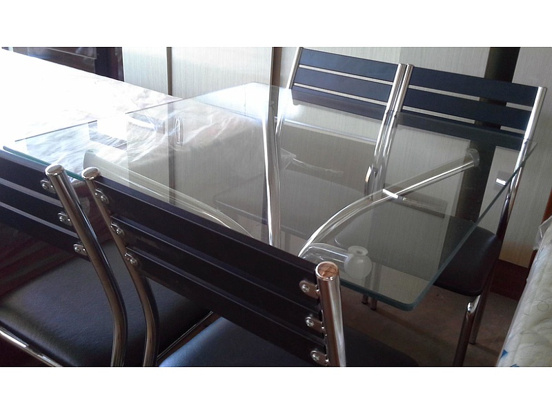 comedor de cristal Santa Cruz Muebles Santa Cruz Bolivia