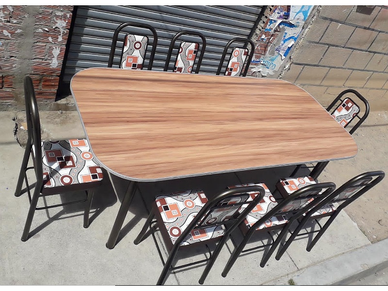 Mesa de Comedor de Madera Cafe Bolivia