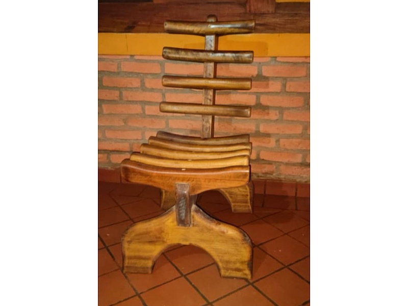 silla rústica Santa Cruz Muebles Rústicos Abularach