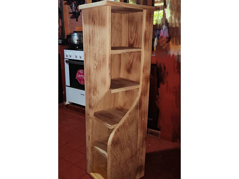 mueble auxiliar de madera Santa Cruz Muebles Rústicos Abularach
