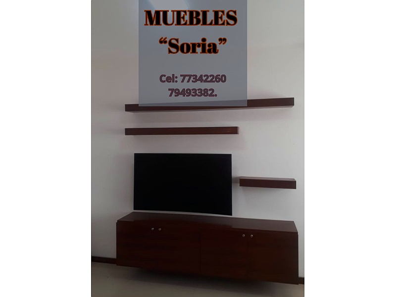 centro de entretenimiento Santa Cruz Muebles Y Remodelación SORIA