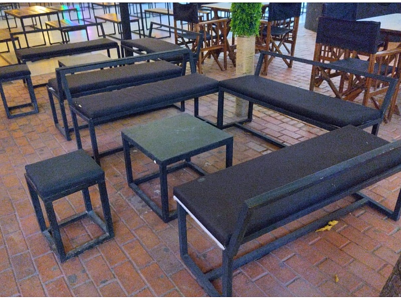 juego de sala exterior Santa Cruz ConstruMetal S.R.L - Muebles y estructuras metálicas