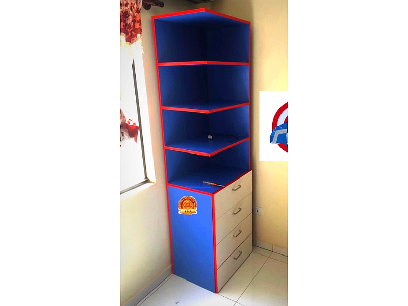 estantería de dormitorio Santa Cruz Muebles J&J