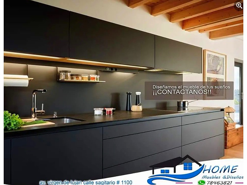 cocina moderna Santa Cruz Home Muebles & Diseños Santa Cruz