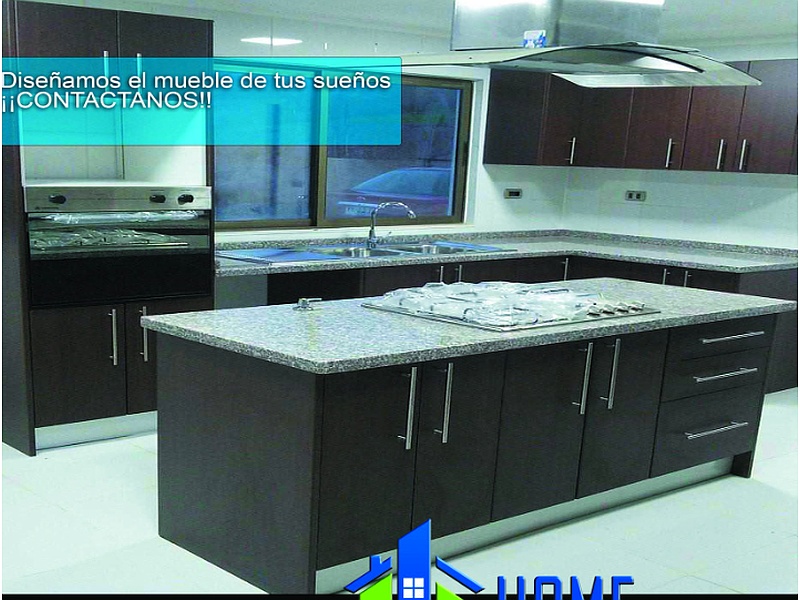 cocina con isla Santa Cruz Home Muebles & Diseños Santa Cruz