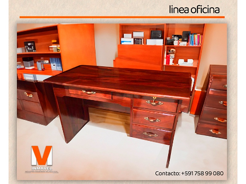 escritorio con cajones Trinidad Velasco Muebles