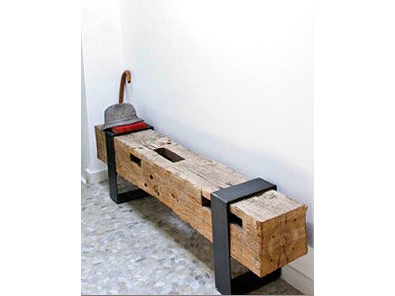 banca de madera La Paz Decoraciones en Madera- J&M
