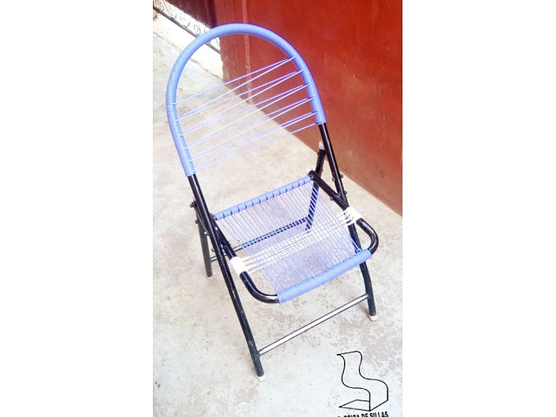 silla plegable morada Cochabamba Fabrica de sillas