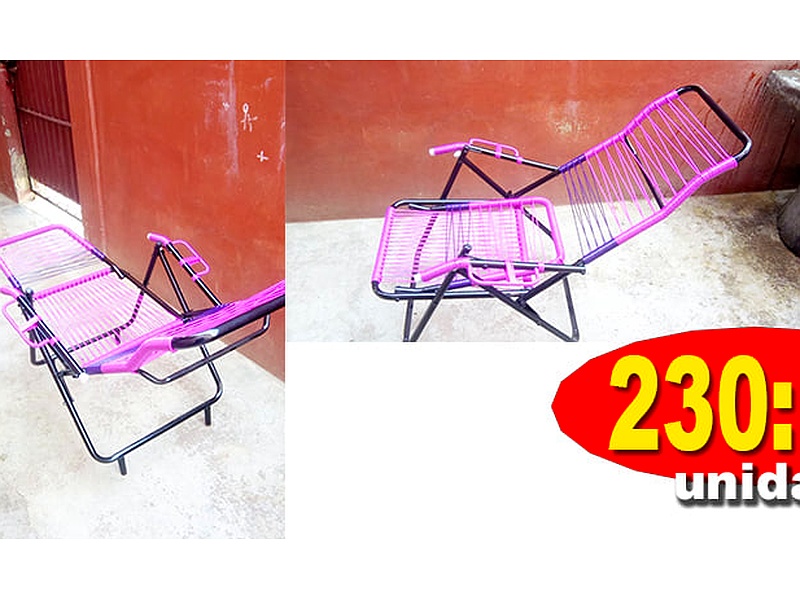 silla de playa rosa Cochabamba Fabrica de sillas