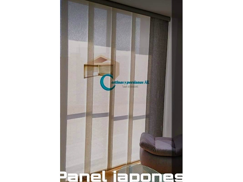panel japonés Santa Cruz Cortinas Y persianas A&L