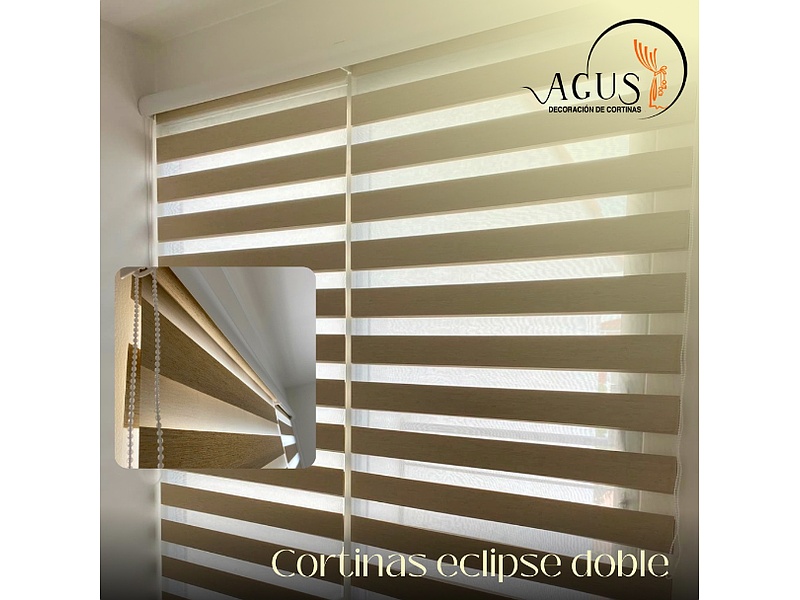 cortinas eclipse doble Santa Cruz Agus Decoraciones de Cortinas