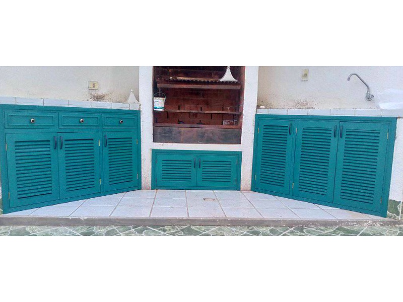 muebles de cocina exterior La PAZ Carpinteria Arce - La Paz