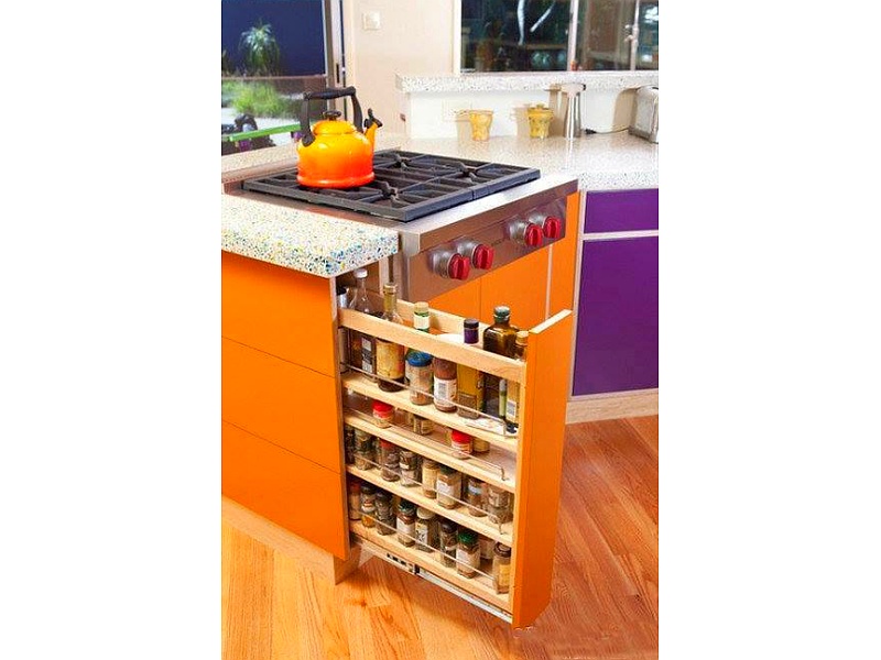 mueble en cocina La Paz Rustika carpinteria bol.