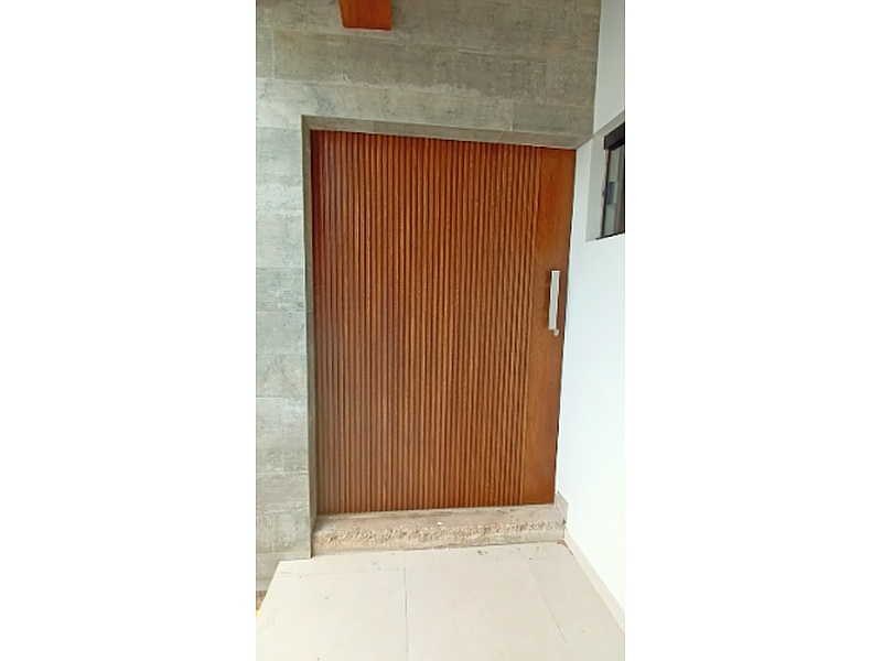 Puerta Corrediza de madera Santa Cruz Carpintería Robles