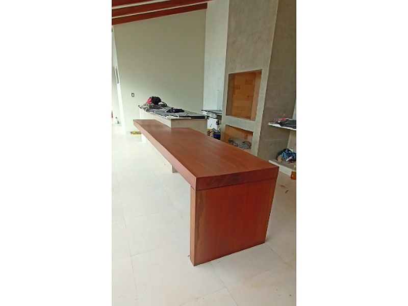 isla de cocina madera Santa Cruz Carpintería Robles