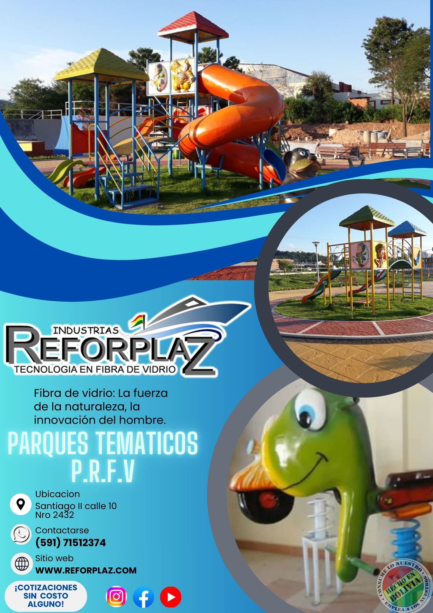 HAMAQUITAS  PARQUES   INFANTILES  REFORPLAZ