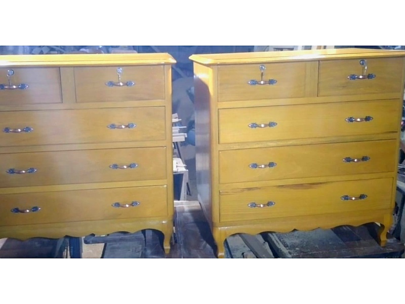 cómoda color amarillo Sucre Muebleria Estrada