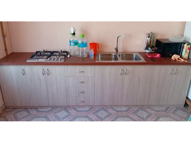 mueble bajo de cocina en melamina Cochabamba Muebleria Majestic Design