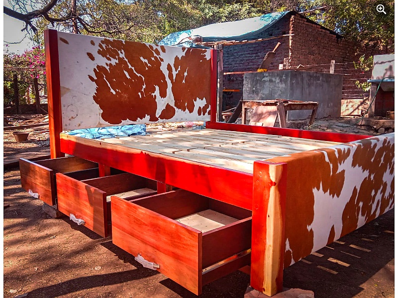 cama rústica Tarija MuebleriaDurán