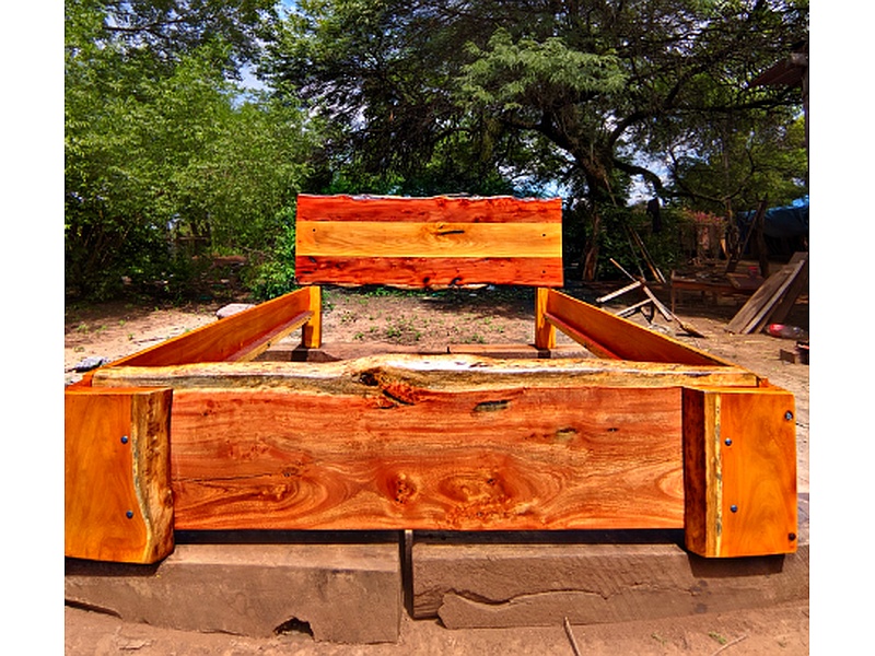 cama de madera Tarija MuebleriaDurán