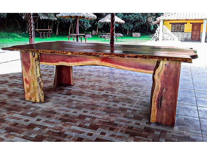 mesa de comedor rústica Tarija MuebleriaDurán