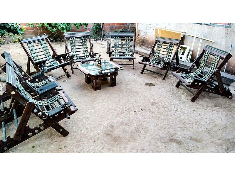 juego de sala exterior Tarija MuebleriaDurán