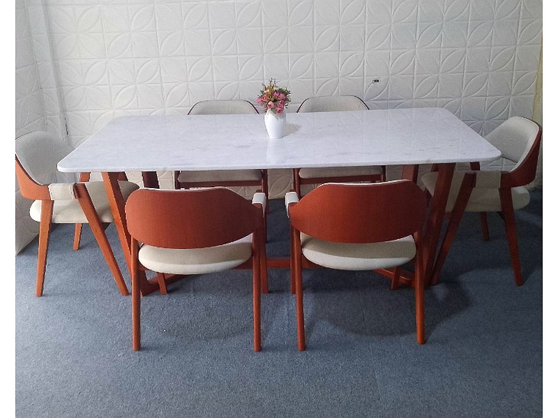 mesa de comedor rectangular Santa Cruz Muebleria Vitalia