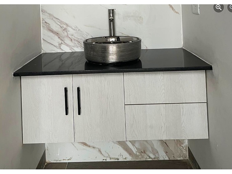 mueble de baño elegante Santa Cruz Muebleria Luciane