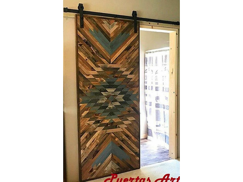 Puerta Diseño Indígena La Paz 