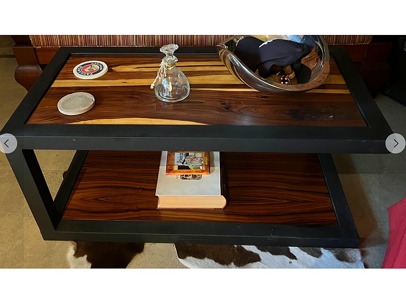 mesa de centro de sala niveles Santa Cruz Carpintería y mueblería R&L