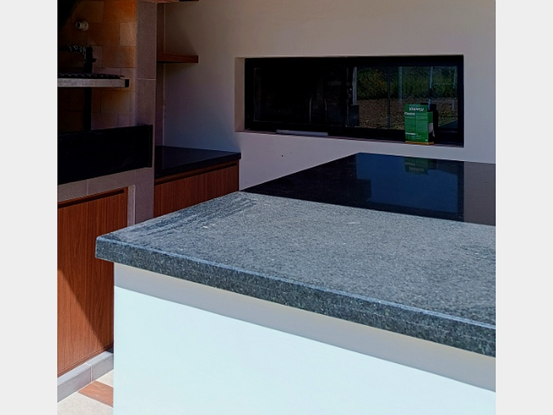 mesa cocina pocelanato negra bolivia