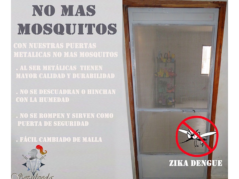 puerta mosquitero Santa Cruz Mecanizado y estructuras metálicas sepulveda