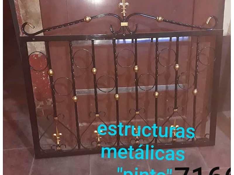 protección de ventana Santa Cruz Estructuras Metálicas "pinto"