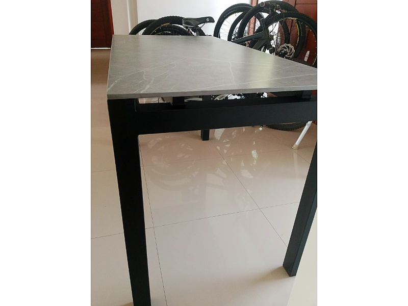 mesa de comedor de metal Santa Cruz Estructuras Metálicas M&G 