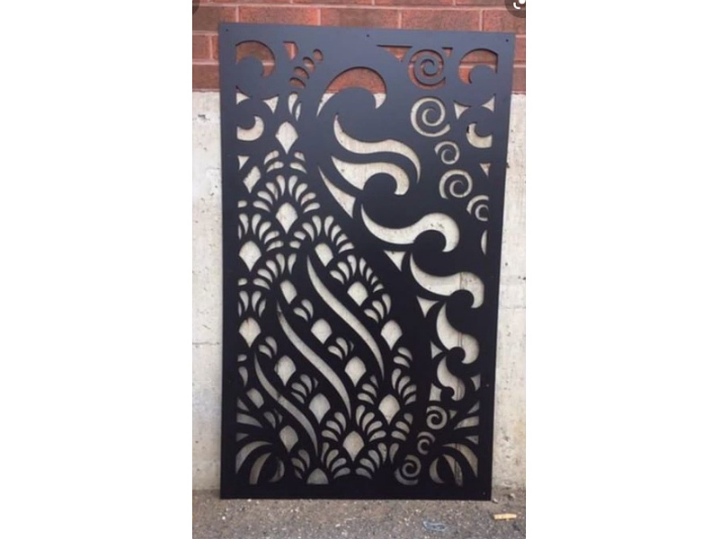 panel decorativo de metal Santa Cruz Hierroplas Cortes Con Plasma Y Estructuras Metalicas