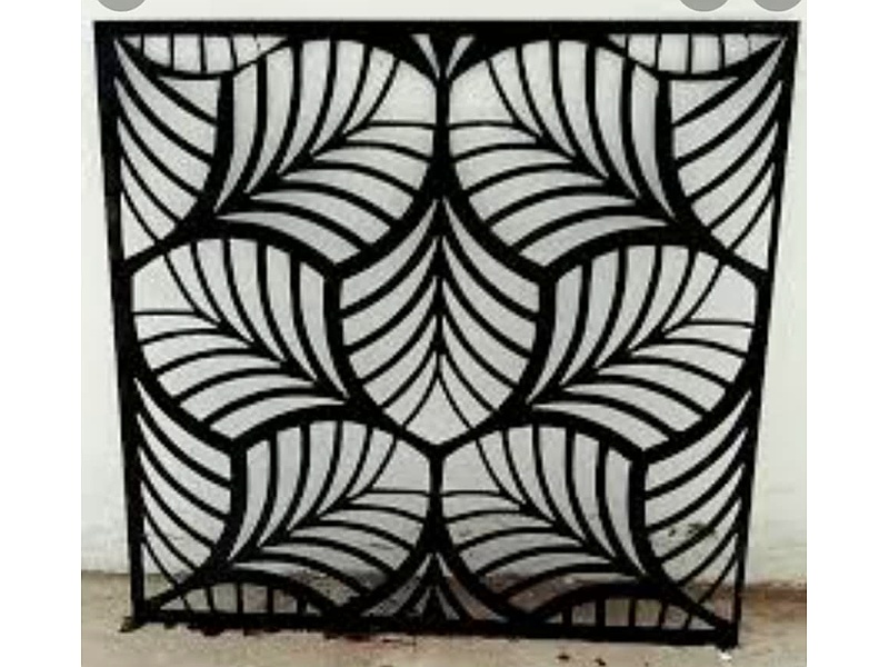 panel decorativo Santa Cruz Hierroplas Cortes Con Plasma Y Estructuras Metalicas
