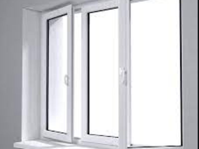 Ventana PVC color Blanco Cochabamba