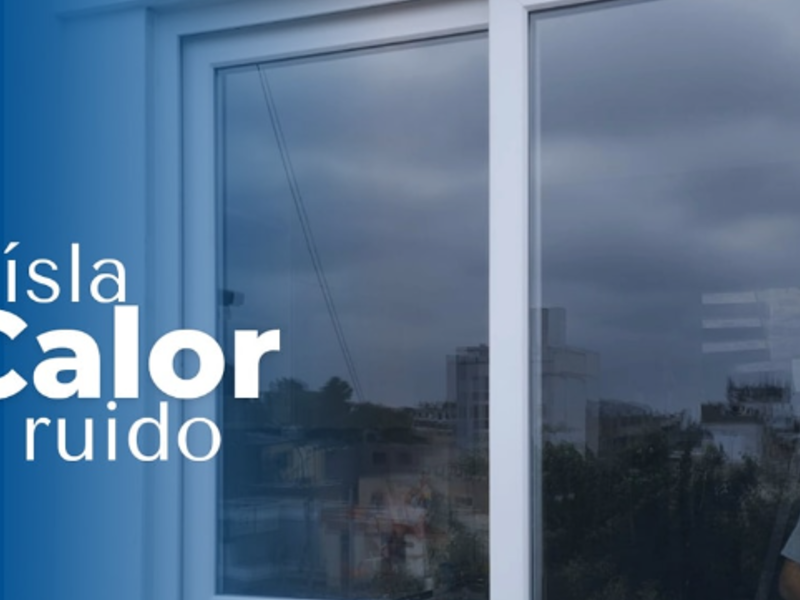 Ventana aislante de calor y ruido Santa Cruz