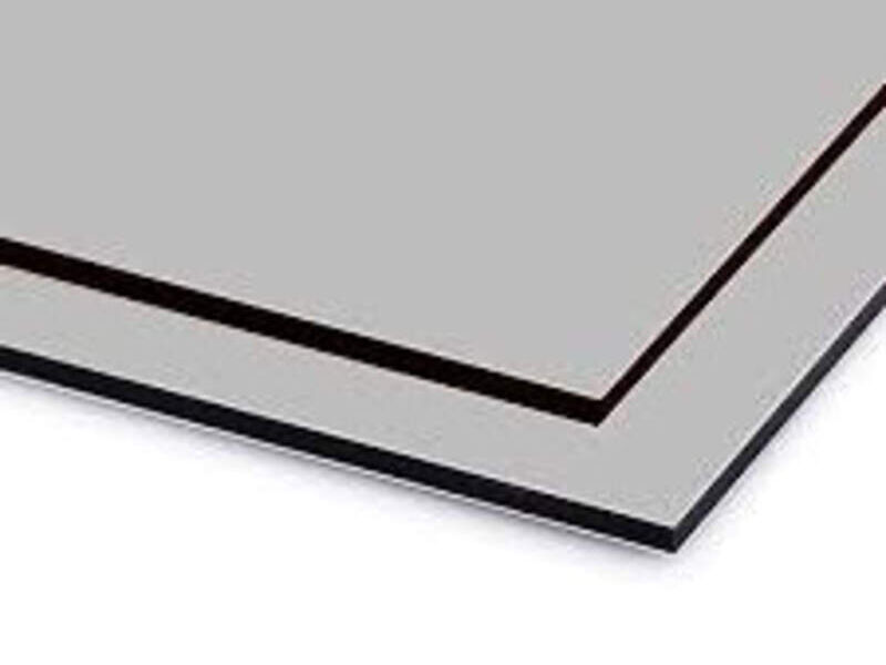 Panel de Aluminio Compuesto Gris La Paz